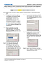 Page 41Section 4: USeR CoNTRolS
41CAPTIVA DUW350S/CAPTIVA DHD400S User Manual020-000816-01  Rev. 1 (07-2015)
When making a direct connection from your computer to the projector
Step 1: Find an IP Address (192.168.0.100) from LAN function of projector.
IP Address
Step 2:  Select apply and press “Enter” button to submit function or press \
“menu” key to 
exit.
Step 3:  To open Network Connections, 
click Start, click Control Panel , 
click Network and Internet 
Connections, and then click 
Network Connections....