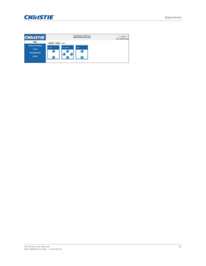 Page 52   Operation
HS Series User Manual52
020-000883-01 Rev. 1 (04-2016) 