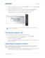 Page 21   Installation
HS Series User Manual21
020-000883-01 Rev. 1 (04-2016)
4. To turn on the projector, on the IR remote keypad press   or on the built-in keypad press  . 
The status LED is green with a long blink. 
5. To select an input source and turn it on, on the IR remote keypad select  Input Key. 
Available input sources are VGA, HDMI1, HDMI2, DVI, 3G-SDI, and HD-BaseT.
The projector detects the source you selected and displays the image.
Turning the projector off
Power off the projector in preparation...