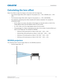 Page 22   Installation
GS Series User Manual22
020-001044-02 Rev. 1 (07-2016)
Calculating the lens offset
Adjust the offset to align the imag e on the screen with full image size.
• The vertical image offset (shift) ranges fo r the projector are +/-50% (WUXGA) and +/-60% 
(HD). 
• The horizontal image offset (shift) range for the projector is +/-30% (HD/WUXGA).
• The method for calculating lens offset complies with industry standards. For example for  vertical lens offset:
• At 0% offset (or on axis), the...