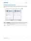 Page 61   Operation
GS Series User Manual61
020-001044-02 Rev. 1 (07-2016)
Configuring Christie Presenter
Set the language for Christie Presenter, the region  size of fixed size capture mode, if a notification 
message dialog is allowed, the quality of JPEG  images, YUV sample formats, and the network port 
setting.
1. To configure Christie Presenter for basic and advanced settings, click  .
TabDescription
Basic Setting Selects the language, changes the region size of fixed size capture mode, and selects if a...