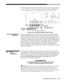 Page 23,167$//$7,21 	 6(783
0LUDJH 8VHU·V 0DQXDO
NOTE: Make sure any Marquee Signal Switcher connected directly to the projector
is set as “Switcher #1”. If it is not, unplug the switcher and turn the thumbwheel to
“1” before plugging back in and connecting to the projector and/or network.
)LJXUH  &RQQHFWLQJ D 0DUTXHH 6LJQDO 6ZLWFKHU
If you are using more than one Marquee Signal Switcher, daisy-chain the RS-232
switcher inputs/outputs together to form a complete network of inputs accessible...