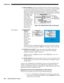 Page 9623(5$7,21

0LUDJH 8VHU·V 0DQXDO
F 
0$7&+ *5((16Compare green fields and choose the least saturated green
(i.e. the screen which you feel is furthest from “pure green” and leans slightly
toward yellow or blue). In the Green Primary menu for each remaining
projector—starting with the adjacent projector—add red or blue as necessary
until all green fields match the first, both in color and light output. Sometimes
all projectors need
color added, other
times certain
projectors will
need red...