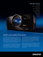 Page 1The Christie Mirage Series offers the first purpose-built stereoscopic 
line of projectors that are the most installed 3D projectors in the 
world. The series ranges from 2800 to 17,500 ANSI lumens for active 
stereoscopic images from a single projec tor. Mirage SXGA+ models 
and the new HD versions are designed specifically for use in a variety 
of 3D applications for all types of immersive environments 
including 
cubes or CAVE systems and curved or flat screen powerwalls. 
The S+, 3-chip, 3D projec...