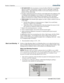 Page 97Section 3: Operation  
3-68 020-100001-01 Rev. 01 (04/07) 
4. SET BLEND WIDTH: On one projector, increase the Blend Width for an overlapping 
edge (for example, if the projector’s image is on left, its right edge overlaps the 
adjacent image—adjust Right Blend Width). Use the same setting on the second 
projector for this shared edge. 
5. Re-adjust width (both projectors) until the overly bright band at the midpoint of the 
overlapping blends disappears or just changes to very light gray. For the shared...