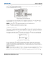 Page 47Section 3: Operation
RPMX/RPMSP-D132U & RPMSP-D180U User Manual3-13020-100245-03 Rev. 1 (11-2010)
Use 
 or   keys to navigate up and down the list (the current choice is noted with a small ). Press   
to choose the highlighted option from the list.
Example of Drop-Down List
To scroll through a list without first pulling it down, highlight the option and use  . Press 
 when the 
choice appears.
NOTES: 1) Press 
 or   to jump between pages in an extra long drop-down list. 
2) Press   while in a drop-down...