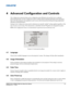 Page 69RPMSP-D132U & RPMSP-D180U User Manual User Manual4-1020-100245-03  Rev. 1   (11-2010)
4 Advanced Configuration and Controls
The Configuration menu provides access to diagnostics and calibration tools and the Service submenu 
(password-protected). Use the Configuration menu to define general operating parameters and communica-
tions with other projectors and equipment, and to access other advanced processing and image adjustments 
affecting overall performance. 
Settings in the Configuration menu (and its...