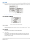 Page 79Section 4: Advanced Configuration and Controls
RPMSP-D132U & RPMSP-D180U User Manual User Manual4-11020-100245-03  Rev. 1  (11-2010)
Adjust the hue of each primary color (red, green, blue, and white) by using more or less of it in relation to the 
other colors.
FIGURE 4-13 CUSTOMIZE COLOR
See 4.13 Using Multiple Projectors for Using Color Saturation procedure.
4.9 Diagnostics / Calibration 
FIGURE 4-14 DIAGNOSTICS AND CALIBRATION SUBMENU
4.9.1 Test Pattern
Choose the desired internal test pattern to...