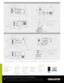 Page 4Horizontal lens configuration
350
282
25
50
25
STAY  OUT 
ZONE
470
321
ELECTRONICS
MODULE
LH VIWE 
(ELECTRONICS MODULE
REMOVED FOR CLARITY)
PROJECTION THROW DIST ANCE (TD, AS SHOWN):
 
HORIZONT AL LENS THROW DIST ANCE FORMULA
RPMX-D132U 
(0.69:1 lens). TD = 0.69 x W +54 mm
RPMSP-D132U and RPMSP-D180U
(0.69:1 lens). TD = 0.69 x W + 54 mm
(1.20:1 lens). TD = 1.20 x W + 29 mm
BOTTOM VIEW
(ST AY OUT ZONE
NOT SHOWN)
ACCOMMODA
TES FOUR
M6 MOUNTING SCREWS. FRONT VIEW
134
324
40
50
100
4676
200
+50
  0+50
  0...