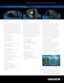 Page 11WXGA
SXGA+
HD
WUXGA
  Truly digital solutions with stunning, bright, bold images
10
M Series
M Series is a flexible and efficient line of 3-chip 
DLP® projectors. The most compact in its class, 
this dual lamp, mercury platform provides the 
high-performance and feature-rich standards of   
all Christie products. Ranging from 2859 ANSI 
lumens (single lamp, 200W) to 10,500 ANSI lumens 
(dual lamp, 350W), each projector offers high 
efficiency and low cost of ownership by operating 
at 110V and employing...