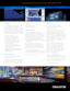 Page 7 Professional display solutions for a diverse range of global markets
6
Vista Spyder
The Vista Spyder is the most powerful, flexible 
and most reliable video windowing and 
processing system on the market. It is capable 
of the most complex multi-window, multi-input/
output displays, yet is very easy to use. With its  
modular design, it can scale to suit your business 
requirements, no matter how simple or complex. 
A single Spyder system can:
 
  •   Support multi-display environments  
at resolutions...