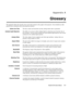Page 112Appendix A
Glossary
Roadie S12/X10 User’s ManualA-1
This appendix defines the specific terms used in this manual as they apply to this projector. Also included are other
general terms commonly used in the projection industry.
The time, inside one horizontal scan line, during which video is generated.
The ability of a screen to reflect ambient light in a direction away from the line of
best viewing. Curved screens usually have good ambient light rejection. Flat screens
usually have less ambient light...