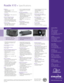 Page 2Brightness•10000 ANSI lumens at 1.9kW
operation (typical)
•Over 90% brightness uniformity across
the screen
Contrast Ratio•Greater than 250:1 ANSI, greater than
400:1 full field
Resolution/Digital Processing•3-chip 1.1 DMD™‚ (Digital
Micromirror Device) system
•True XGA 1024 x 768 chip resolution •13-bit user selectable gamma table•More than 1 billion displayable colors
Dynamic Scaling•Resizing capabilities to scale down
from 1600 x 1200 and up from 
640 x 480 to SXGA resolution
•Independent horizontal...