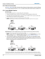 Page 422-22M Series User Manual020-100009-07 Rev. 1 (07-2012)
Section 2: Installation and Setup
2.9.5 Ethernet Communications
See Section 3 Operation for further information about setting up and using a projector connected via Ethernet, 
and the Serial Command document provided in the Dealer Section of the Christie Website, 020-100224-XX.
2.9.6 Connect Multiple Projectors
RS-232 Network: 
To connect multiple projectors in a network with serial communication:
1. Connect the controller source to the RS-232 IN...