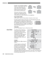 Page 71OPERATION
3-30
Roadster/Vista User’s Manual
Generally, set at 50 (default) to apply no
keystone—if your projector is positioned
with its lens surface parallel to the
screen, images will be rectangular. If
images are too narrow at the bottom,
increase keystone. If images are too
narrow at the top, reduce keystone.
The keystone control may be limited
when Size is just slightly greater than
1000. In general, work with image size,
stretch and keystone controls as necessary for your application.
Plug &...