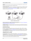 Page 382-26M-Series User Manual
020-100009-01 Rev.1 (07/08)
Section 2: Installation and Setup
NOTES: 1) Connect only properly wired serial communication cables. 2) Each RS232 communication cable 
should be no more than 50 feet in length. Use high quality cables.
ETHERNET NETWORK SETUP: To add one or more projectors to an Ethernet network, use standard CAT5 cable 
to connect each projector’s Ethernet port to a hub belonging to the network. A controller or PC must also be 
connected to the hub, see Figure 2-22 -...