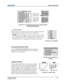 Page 76Section 3: Operation
M-Series User Manual3-32020-100009-01 Rev.1 (07/08)
FIGURE 3-37 - ADJUSTING INPUT LEVELS USING THE PEAK DETECTOR
(RED EXAMPLE SHOWN)
•COLOR ENABLE: 
Select which color or colors you want to see in the display, useful while 
working with color temperature white levels or input levels.
NOTES: 1) Input levels apply for the current source only, but for any 
color temperature used. 2) If color temperature is set up based on the 
internal test patterns, you can set up input levels for a...