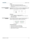 Page 172 Appendix G: Index 
020-100001-01 Rev. 01 (04/07)   F-3  
Features 
• Supports Digital Visual Interface (DVI) single-channel  
• Supports VESA® Extended Display Identification Data (EDID™)  
• Provides an active-loop-through using a DVI connector (conforming to the 
DVI Specification) 
 
The module accepts a serial digital 4:2:2 component video signal (YCbCr) via a single 
SERIAL IN BNC connector. The signal can loop through the SERIAL OUT BNC out to 
another device (such as another projector). Inputs...