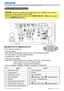 Page 53LX501/LX601i User Manual-Technical Guide 020-000503-01 Rev. 1 (03-2012)
ACOMPUTER IN1, BMONITOR OUT
D-sub 15pin mini shrink jack

•  Video signal: RGB separate, Analog, 0.7Vp-p, 75Ω terminated (positive)
• H/V. sync. signal: TTL level (positive/negative)
• Composite sync. signal: TTL level

•  Video signal:  Y with composite sync, Analog, 1.0±0.1Vp-p, 75Ω terminated 
Cb/Pb, Analog, 0.7±0.1Vp-p, 75Ω terminated 
Cr/Pr, Analog, 0.7±0.1Vp-p 75Ω terminated
• System: 480i@60, 480p@60, 576i@50, 720p@50/60,...