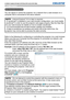 Page 1816Network Guide020-000475-02 Rev. 1 (06-2012)
LX501/LX601i/LW401/LW551i/LWU421/LWU501i
You can adjust or control the projector via a network from a web browser on a 
computer that is connected to the same network.
• Internet Explorer® 6.0 or later is required.
• If JavaScript® is disabled in your web browser configuration, you must enable 
JavaScript® in order to use the projector web pages properly. See the Help files 
for your web browser for details on how to enable JavaScript®.
• It is recommended...