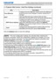 Page 3331Network Guide020-000475-02 Rev. 1 (06-2012)
LX501/LX601i/LW401/LW551i/LWU421/LWU501i
ItemDescription
Time difference Configures the time difference. Set the same time difference 
as the one set on your computer. If unsure, consult your IT 
manager.
SNTP Click the [ON] check box to retrieve Date and Time 
information from the SNTP server and set the following items.
SNTP Server Address Configures the SNTP server address in IP format.
• The address allows not only IP address but also domain 
name if the...