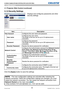 Page 3432Network Guide020-000475-02 Rev. 1 (06-2012)
LX501/LX601i/LW401/LW551i/LWU421/LWU501i
3.1.9 Security Settings
Displays and configures passwords and other 
security settings.
Item Description
User Account Configures the user name and password.
User name Configures the user name. 
The length of the text can be up to 32 alphanumeric 
characters. 
Password Configures the password. 
The length of the text can be up to 255 alphanumeric 
characters. 
Re-enter Password Reenter the above password for...