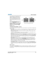 Page 95Section 3: Operation
J Series 1000W and 1200W User Manual3-45020-100706-02  Rev. 1  (03-2014)
For best results, use the same projector model 
and type throughout your display wall. In 
addition, avoid high-gain screens whenever 
possible—the optical performance of such 
screens demands minimal image offset, thus 
projectors must be loca ted very close to one 
another.
Edge blending software controls are located in 
the two-page  Edge Blending submenu—
access via  Configuration  menu, then go to the...