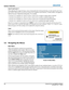 Page 643-8J Series 2.0, 2.4, and 3.0kW User Manual020-100707-01  Rev. 1   (10-2011)
Section 3: Operation
Lens H and Lens V
When adjusting the image for focus, zoom or horizontal and vertical positioning, use the specific arrow keys 
(L
EFT/RIGHT ARROW KEY or UP/DOWN ARROW KEY) related to each function. A small window will appear to 
indicate the type of adjustment taking place. For example,
• Use the F
OCUS and the LEFT ARROW or RIGHT ARROW KEY to improve image clarity as desired.
• Use the Z
OOM and the LEFT...