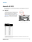 Page 147Mirage M Series User ManualB-1020-100575-02 Rev. 1  (11-2010)
Appendix B: GPIO
This section explains how to use a GPIO link from the projector to external equipment, such as devices for
3D synchronizing.
B.1 GPIO Port
The GPIO connector located on the input panel provides 
a flexible method of interfacing a wide range of external 
I/O devices to the projector. There are 7 GPIO pins 
available on the 9pin D-Sub GPIO connector, which are 
configurable via RS-232 commands. See Figure B-1 - 
GPIO Connector....