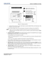 Page 21Section 2: Installation and  Setup 
Roadie HD+35K User Manual2-5020-100340-02 Rev. 1  (01-2010)
 Figure 2-5  Setting Lamp Size
c. Use the UP/DOWN ARROWS to select which lamp is currently installed. Make sure the lamp type is also 
indicated on the lamp door label.
Once the Status Display shows the correct lamp type, the projector and lamp can be switched ON.
NOTE: Lamp size can also be changed in the Service menu (Service password required) if the projector is 
running, but it will not take effect until...