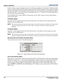 Page 923-26Roadie HD+35K User Manual020-100340-02 Rev. 1   (01-2010)
Section 3: Operation
For best results, use a good test pattern such as a smooth gray consisting of a clear pattern of black and white 
pixels, or a similar half on, half off graphic image, such as the Windows shutdown screen. Adjust the slidebar 
until the image stabilizes and each pixel is clearly defined. You may notice that you can stabilize the image at 
more than one point-i.e., you may find that the image appearance at 11 is identical to...