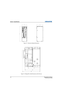 Page 1367-6Mirage WU-L User Manual020-100774-01 Rev. 2 (4-2012)
Section 7: Specifications
 Figure 7-3   Electronic Module Dimensions
 Figure 7-4  Mirage WU-L Side Dimensions with 0.64 Lens 