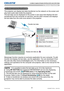 Page 5351Network Guide020-000475-02 Rev. 1 (06-2012)
LX501/LX601i/LW401/LW551i/LWU421/LWU501i
5. Messenger Function
The projector can display text data transferred via the network on the s\
creen and 
play back audio data inside the projector.
The text data can be displayed on the screen in two ways that displays t\
he text 
transferred from the computer on real time, and the other chooses and di\
splays 
the text data from the ones once stored in the projector.
• It is possible to store the text data up to 12...