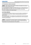 Page 5755Network Guide020-000475-02 Rev. 1 (06-2012)
LX501/LX601i/LW401/LW551i/LWU421/LWU501i
• With using the HALF-DUPLEX method, the projector can send out 
254 byte data as maximum at once.
• If it is not required to monitor the response data from an external device and 
the RESPONSE LIMIT TIME is set to OFF, the projector can receive the data 
from the computer and send it out to an external device continuously.
The OFF is selected as the default setting.
• In case that the computer controls to synchronize...