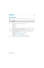 Page 51   Menus
D4K2560 User Manual51
020-101076-04 Rev. 1 (01-2015)
Tab structure
The touch panel controller (TPC) windows are structured  across a series of six tabs on the top of the 
display:
TabDescription
Home Quickly add and select channels,  display test patterns, activate the shutter and control the projector 
power.
Menu Access the projector controls  and settings. Available submenus:
• Image Settings
• Lamp
• Configuration
• Communications
• General
Lens Adjust the lens o ffset, focus, and zoom...