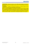 Page 1816DWU951/DHD951/DWX951/DXG1051 
Users Manual - Operating Guide020-000661-02 Rev. 1 (06-2014)


y
RQRWFRQQHFWWKHLAN
yVUHTXLUHGWRXVH
WKHZLUHOHVVQHWZRUNIXQFWLRQRIWKLVSURMHFWRU%HIRUHFRQQHFWLQJWKH86%ZLUHOHVV
DGDSWHUWXUQRIIWKHSRZHURIWKHSURMHFWRUDQGGLVFRQQHFWWKHSRZHUFRUGRQRW
RWKHSURMHFWRU
CAUTION
y+HDWPD\EXLOGXSLQWKH86%ZLUHOHVVDGDSWHUWRDYRLGSRV
EHIRUHWRXFKLQJ
WKHDGDSWHUWARNING
Setting up 