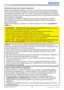 Page 1412DWU951/DHD951/DWX951/DXG1051 
Users Manual - Operating Guide020-000661-02 Rev. 1 (06-2014)
Setting up
Connecting with your devices
RIWKHGHYLFHWR
MHFWRUDQGSUHSDUH
JQDORIWKHGHYLFH
WKWKHSURGXFWRU
WKHDFFHVVRU\LVGDPDJHG
RIISHUIRUP
WRWKH¿JXUHVLQ
VXEVHTXHQWSDJHV
UHDGNetwork 
GuideWRR
yUse only the appropriate accessories.2WKHUZLVHLWFRXOG
FDXVHD¿UHRUGDPDJHWKHSURMHFWRUDQGGHYLFHV
‡RU