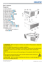 Page 64DWU951/DHD951/DWX951/DXG1051
Users Manual - Operating Guide020-000661-02 Rev. 1 (06-2014)
Introduction
Projector
XVWSURWHFWRU
5HPRWHVHQVRUV
	27
(OHYDWRUIHHW[
	37
AC$&LQOHW
	25
+ROHVIRU&DEOH7LH
	22
6HFXULW\VORW
	24
6HFXULW\EDU
	24
&RQWUROSDQHO
	5
6WDWXV0RQLWRU
	28
3RUWV
	6
,QGLFDWRUV
	5
,QWDNHYHQWV
	11 0
([KDXVWYHQWV
	11 0
/$03ODPSFRYHU
	107
/$03ODPSFRYHU
	107
...