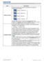 Page 8179DWU951/DHD951/DWX951/DXG1051 
Users Manual - Operating Guide020-000661-02 Rev. 1 (06-2014)
Item Description
INSTALLATION
,167$//$7,21VHWWLQJ
 )5217(6.723

Ú
 5($5(6.723

Ú
 5($5&(,/,1*

Ú
 )5217&(,/,1*

,167$//$7,21GLDORJDQGSUHVVWKHENTEREXWWRQRIWKHUHPRWH
FRQWURORUWKHINPUTEXWWRQRIWKHSURMHFWRUWRH[HFXWH

STANDBY MODE
1250$/DQG32:(56$9(
1250$/
Ù32:(56$9(
:KHQ32:(56$9(LVVHOHFWHGWKHSRZHUFRQVXPSWLRQLQWKH
RZ
