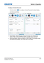 Page 64G Series User Manual020-000648-01  Rev. 3 (02-2014)
Section 4: Operation
4-35
Configure Christie Presenter Click the button 
 to configure Christie Presenter for Basic Setting 
and Advanced Setting.
 
y Basic Setting: Select language, change the region size of fixed size 
capture mode, and select if notification message popup is allowed.
 
y Advanced Setting: Select the quality of JPEG image, YUV sample format 
and network port setting. (The "Fixed" port is Port 5900) 