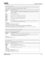 Page 159Appendix B: Serial API
CP2230 User ManualB-13020-100430-07 Rev. 1 (05-2014)
LampLOC™ Module (LLM)
Allows adjustment of lamp position to optimize intensity and uniformity of the optical system. This is referred to 
as the LampLOC™ feature and can be done automatically or manually.
SUBCODEDESCRIPTION OF USE
AUTO Set to 1 to do LampLOC™ automatically. It will do calibration first, then move the X, Y, Z-motors to find 
the maximum brightness. Set to 0 to cancel auto adjustment and restore the previous...