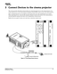 Page 33CP2230 User Manual3-1020-100430-07 Rev. 1 (05-2014)
3 Connect Devices to the cinema projector
This section provides information and procedures for connecting input devices to the cinema projector. You 
connect input devices to the cinema projector Intelligence Board (PIB) located on side of the cinema projector.
These communication ports are accessible by removi ng the side source and communication access panel. 
When connecting devices, route all cables along the ch annels located on the bottom of the...