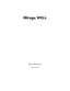 Page 3Mirage WQ-L
User Manual
020-101372-02 