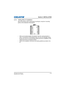 Page 34Section 3: INSTALLATION
GS Series User Manual020-000724-01 Rev. 1 (05-2014)3-16
3.10 Ceiling Mount Installation
Mount the projector with an appropriate mounting kit, using the 4 mounting 
points on the underside of the projector.
•  When not mounted properly, the projector may fall, causing hazards or  injury. The warranty on this projector does not cover any damage caused 
by the use of any non-recommended ceiling mount kit or installation of the 
ceiling mount kit in an improper location. 
•  Refer to...