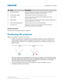 Page 19ID Item
Description
D DC cable connectors Locking connectors for DC cables. These connectors are shipped
separ ately and must be connected by an electrician.
E DC lamp power cables Carries power from the LPS to the projection lamp.
F Lamp breaker Acts as a power switch, protecting the LPS against over-current
conditions of 50A or more.
G Outlet breaker Acts as a power switch, protecting the projector electronics against o ver-
current conditions of 15 A or more.
H Power phase indicator lights Indicates...