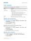 Page 40Color correction
The  Roadie 4K35 provides predefined and custom color adjustments using the Color Correction menu.
The available color adjustment controls are listed in the table below: Menu
Description
Max Drives Turns off all color adjustments allowing the projector to run at maximum
brightness.
Color Temperature Allows the specification of a color temperature as expressed in degrees Kelvin.
Standard settings are:
