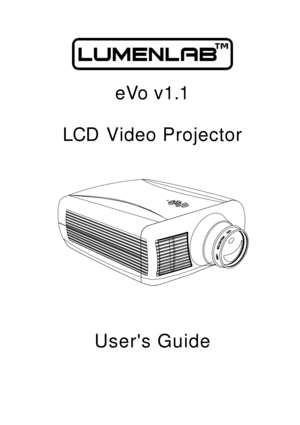 Page 11
UsersGuide
eVov1.1
LCDVideoProjector  