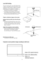 Page 19
1
Lens Shift Setting
This	unit	comes	with	a	Lens	Shift	feature	that	
enables	upward/downward	adjustment	of	the	
projection	screen	position.	Adjust	accordingly	
depending	on	the	installation	conditions.	
•	 The	shift	level	is	between	0	%	and	60	%.	The	
shift	level	is	set	to	50	%	as	the	default.	
•	 The	position	of	the	projection	screen	may	be	
out	of	alignment	due	to	the	gear	movement.	
•	 When	lens	shift	setting	(adjustment)	is	complet-
ed,	mount	the	lens	shift	cover	to	this	unit.	
Project a...