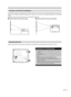 Page 15
15
Projector and Screen Installation
When viewed from the left (or right) When viewed from the top (or bottom)
The optimum image can be obtained when the center of this unit lens and \
the screen are placed perpendicular to each other.
Take note of the projection angle when placing them. Failing to do so ma\
y give rise to trapezoidal distortion of the projected
image.
●This unit does not come with a function to correct trapezoidal distortio\
n.
Mounting  this Unit
When mounting of this unit is...