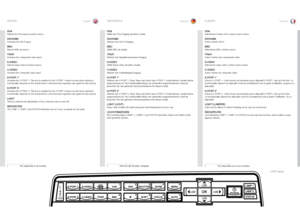 Page 22englishdeutsch francais
22
VGASelects the VGA input as active source .
DVI/HDMIActivates the DVI-D input .
BNCSelects BNC as source .
YPbPrActivates the component video input  .
S-VIDEOSelects super video as active source .
C-VIDEOActivates the composite video input .
X-PORT 11
Activates the X-PORT 1 . This key is enabled by the X-PORT 1 device as and when attached  . 
Functionality depends on the actual device connected (see separate user guide for this device)  .
X-PORT 21
Activates the X-PORT 2 . This...